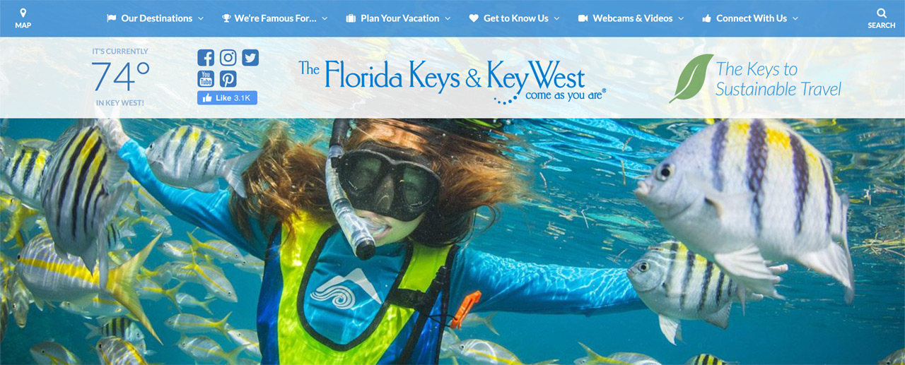 Fla-keys.com homepage